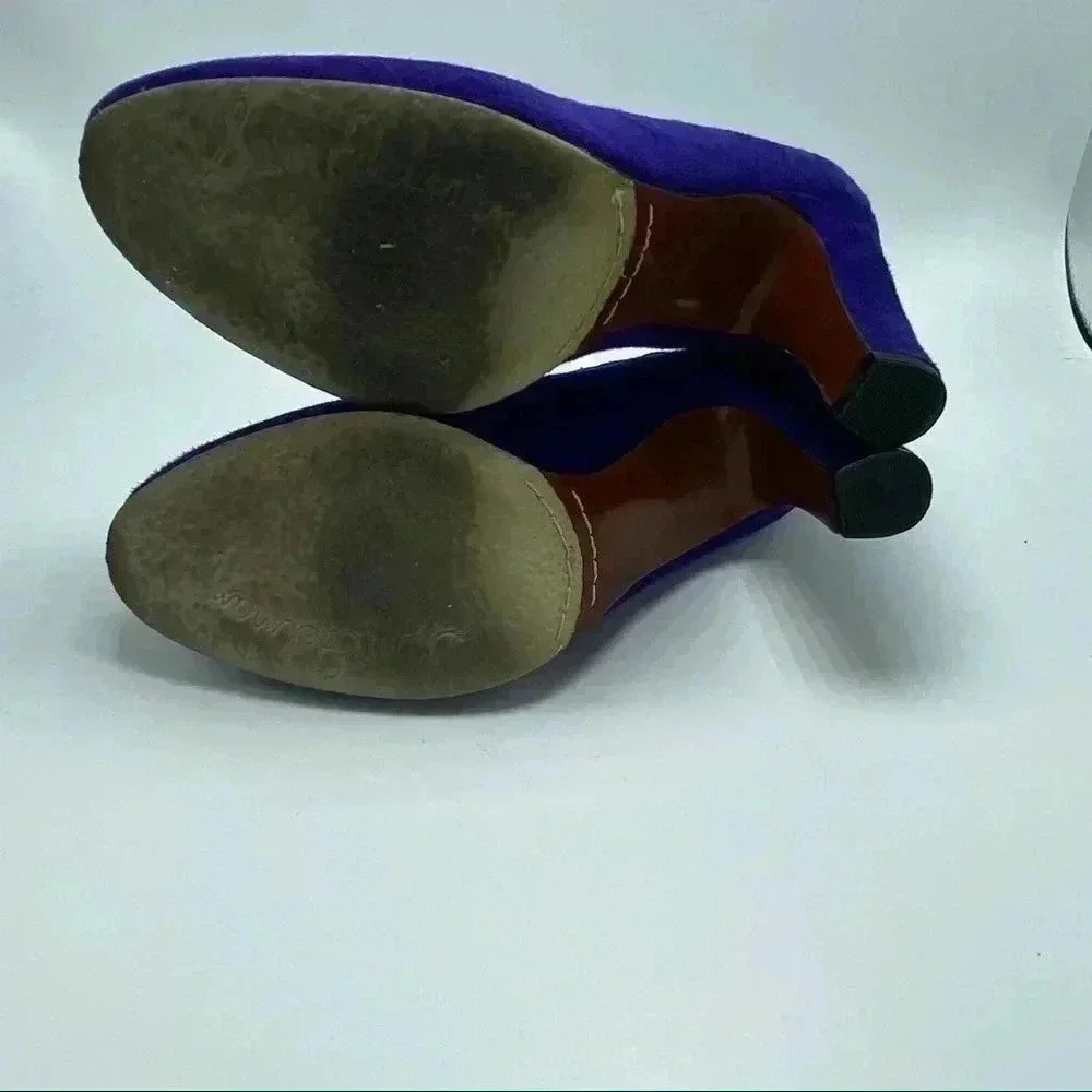 Sam Edelman Simone suede ankle booties size 7 - Picture 8 of 10